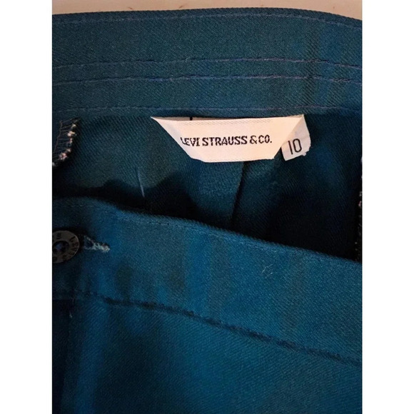 Levi Strauss & Co. Women's Polyester Pants 10 Bundle Blue, Teal, Purple - Picture 10 of 15
